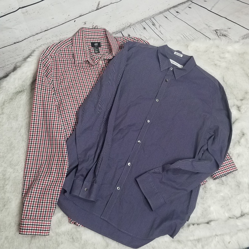 Bundle Button- up Calvin Klein and H&M